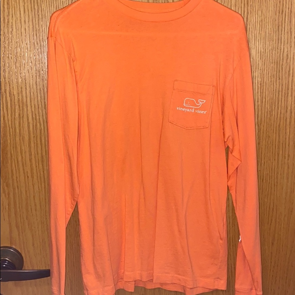 Orange vineyard vines long sleeve